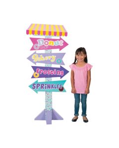 Donut Party Directional Sign