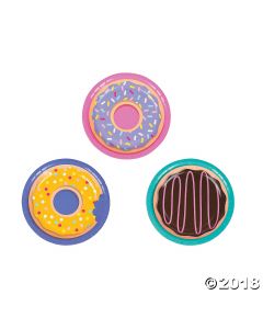 Donut Party Paper Dessert Plate