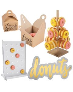Donut Wall and Stands Kit - 27 Pc.