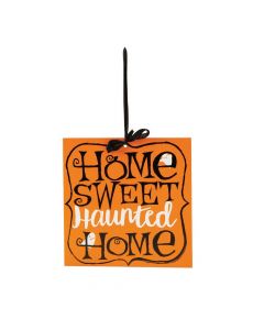 Double-Sided Halloween Sign