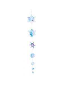 Double-Sided Winter Sparkle Snowflake Hanging Decorations