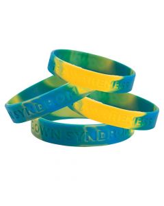 Down Syndrome Awareness Silicone Bracelets