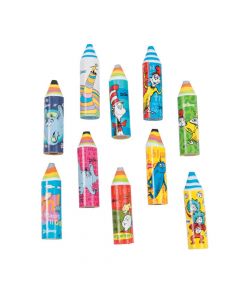 Dr. Seuss Crayon Erasers