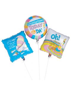 Dr. Seuss™ Oh, the Places You’ll Go 18" Mylar Balloon Set