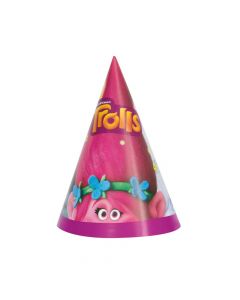 DreamWorks Trolls World Tour Cone Party Hats