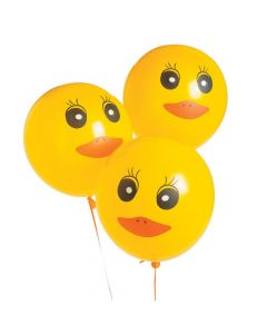 Duck Printed 11" Latex Balloons