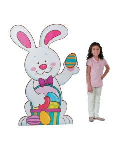 Easter Bunny Cardboard Stand-Up