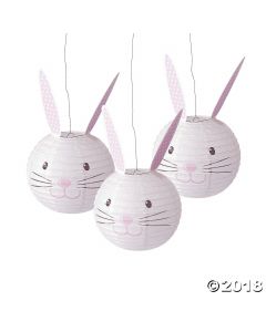 Easter Bunny Paper Lanterns