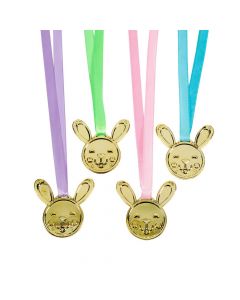 Easter Bunny-Shaped Award Medals