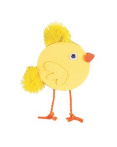 Easter Chick Standing Decorating Craft Kit