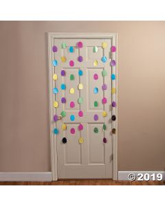 Easter Egg Foil Door Curtain