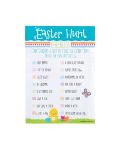 Easter Egg Hunt Checklists
