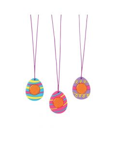 Easter Egg Hunt Reflective Necklaces