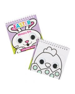 Easter Googly Eyes Spiral Coloring Books