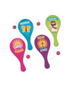 Easter Inspirational Paddleball Games