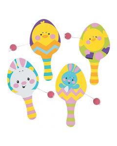 Easter Paddleball Games