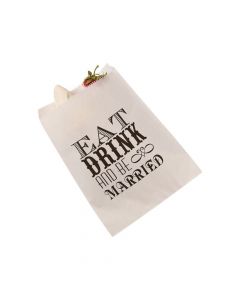 Eat, Drink and Be Married Treat Bags