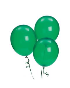 Emerald Green 11" Latex Balloons