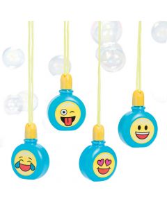 Emoji Bubble Bottle Necklaces