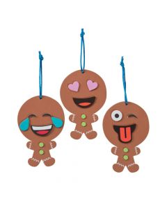 Emoji Gingerbread Ornament Craft Kit