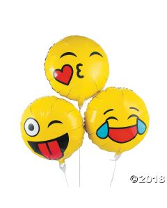 Emoji Mylar Balloons