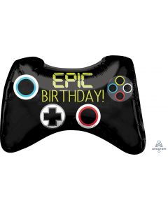 Epic Birthday Party Game Controller Super Shape Balloon