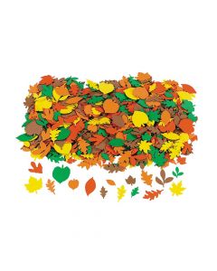Fabulous Foam Self-Adhesive Fall Leaf Stickers