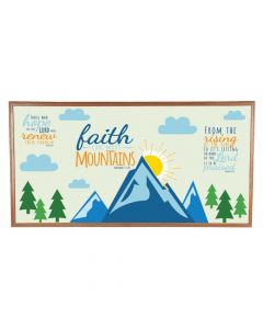 Faith Can Move Mountains Bulletin Board Set