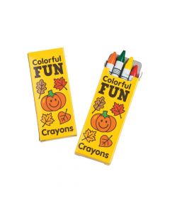 Fall Crayon Boxes