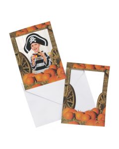 Fall Pumpkin Photo Cards
