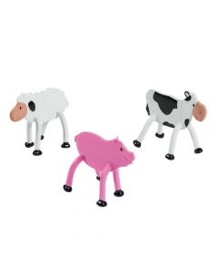 Farm Animal 3D Bendables