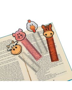 Farm Animal Ruler Bookmarks