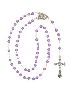 February Birthstone Rosary