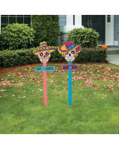 Fiesta Day of the Dead Yard Stakes