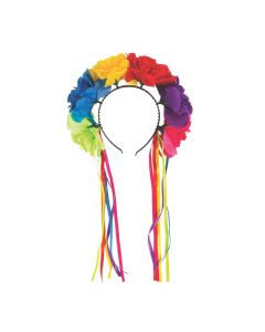 Fiesta Flower Ribbon Headbands
