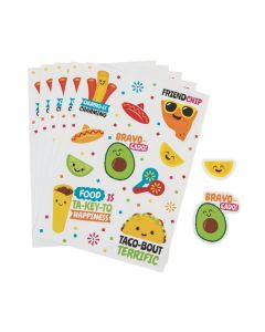 Fiesta Fun Foods Sticker Sheets