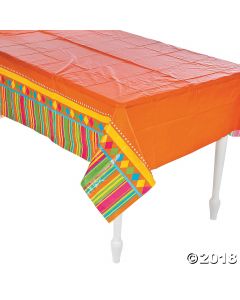 Fiesta Party Plastic Tablecloth