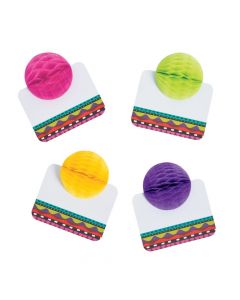 Fiesta Tissue Ball Place Cards