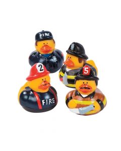 Firefighter Rubber Duckies