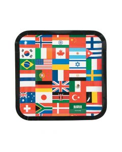Flags of All Nations Dinner Plates