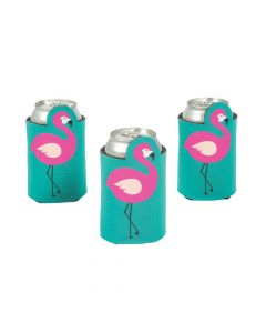 Flamingo Shaped Can Sleeves