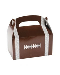 Football Favor Boxes with Handle