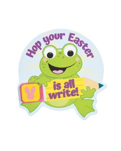 Frog Easter Cards with Eraser