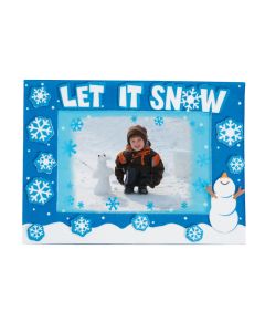 Frosted Window Pane Picture Frame Magnet Craft Kit