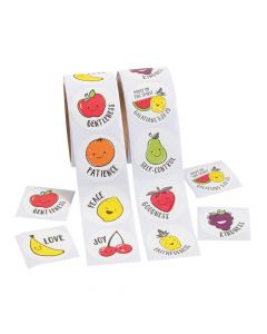 Fruit of the Spirit Scented Sticker Roll