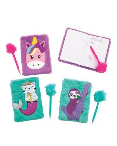 Furry Animals Notebook and Pen Sets