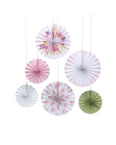 Garden Party Printed Hanging Fans