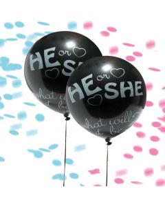 Gender Reveal 36" Latex Balloons