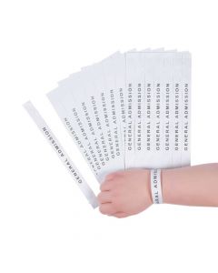 General Admission Self-Adhesive Wristbands