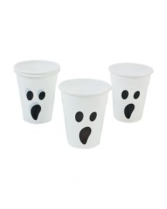 Ghost Plastic Cups